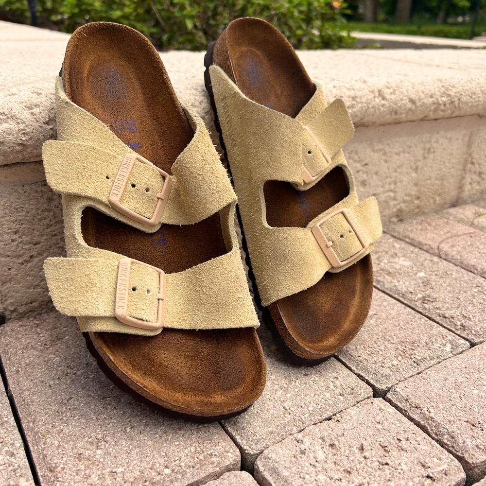 Birkenstock Sandals. In great condition. Got the wrong size. Asking price: $75